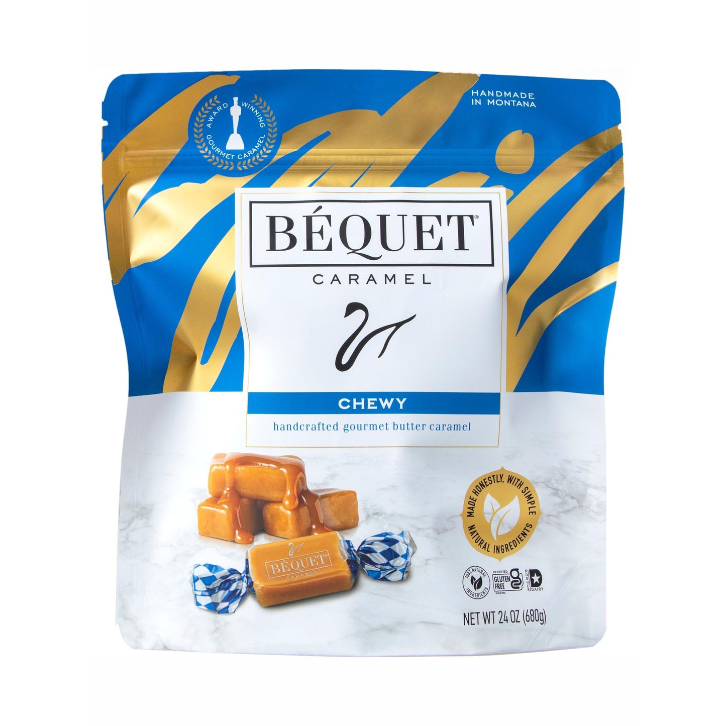Chewy Caramel Resealable Pouch