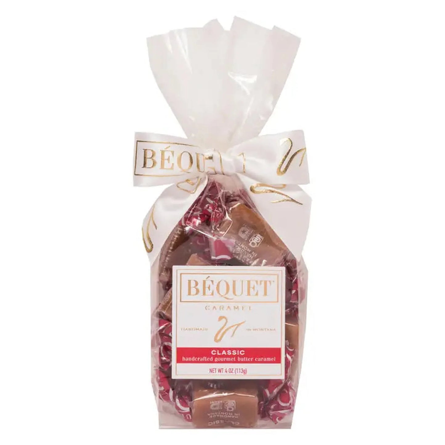 Gourmet Caramel 4oz Gift Bag - Case (12)