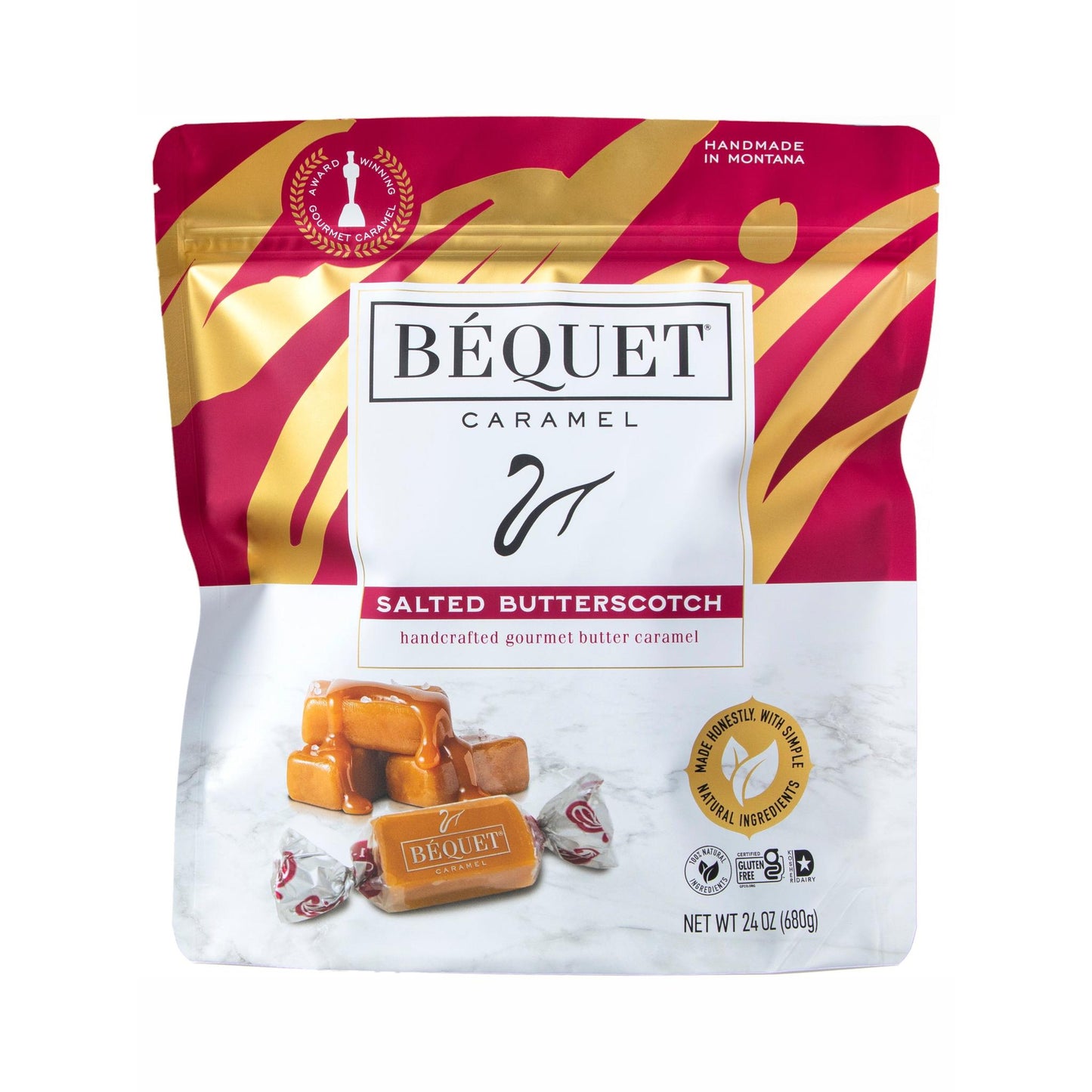 Salted Butterscotch Caramel Resealable Pouch