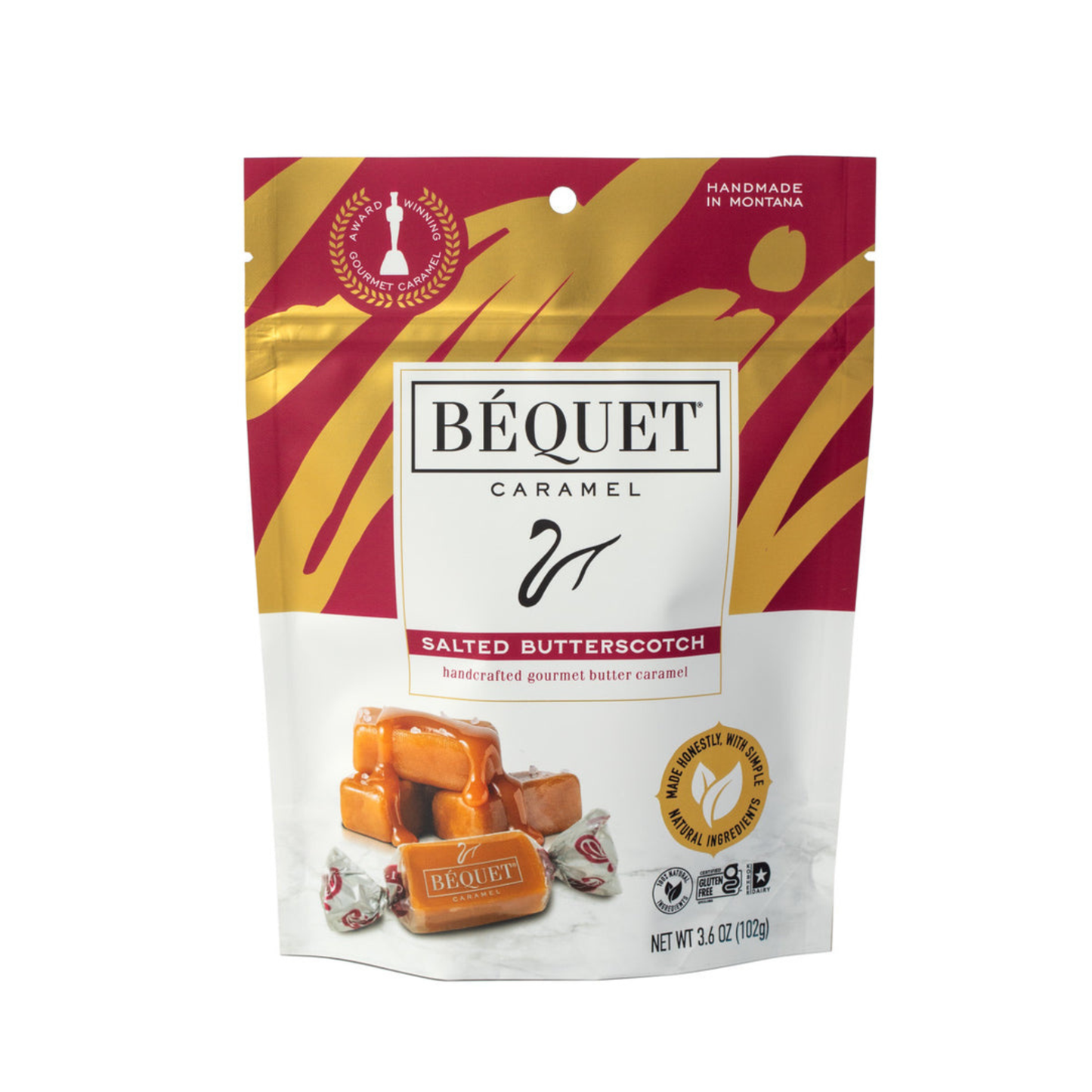Salted Butterscotch Caramel Resealable Pouch