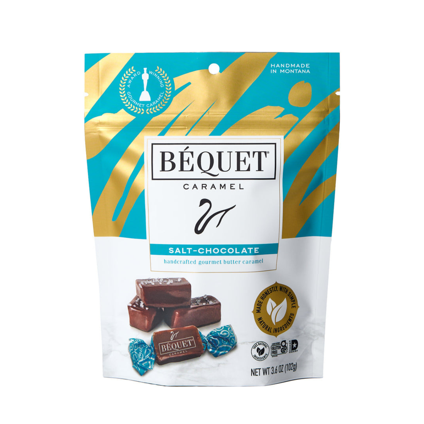 Salt-Chocolate Caramel Resealable Pouch
