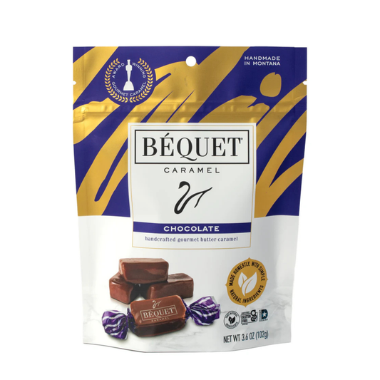 Chocolate Caramel Resealable Pouch